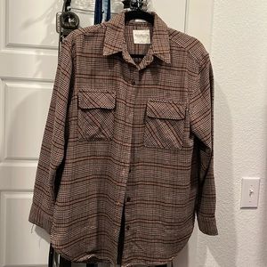 Abercrombie & Fitch oversized shacket